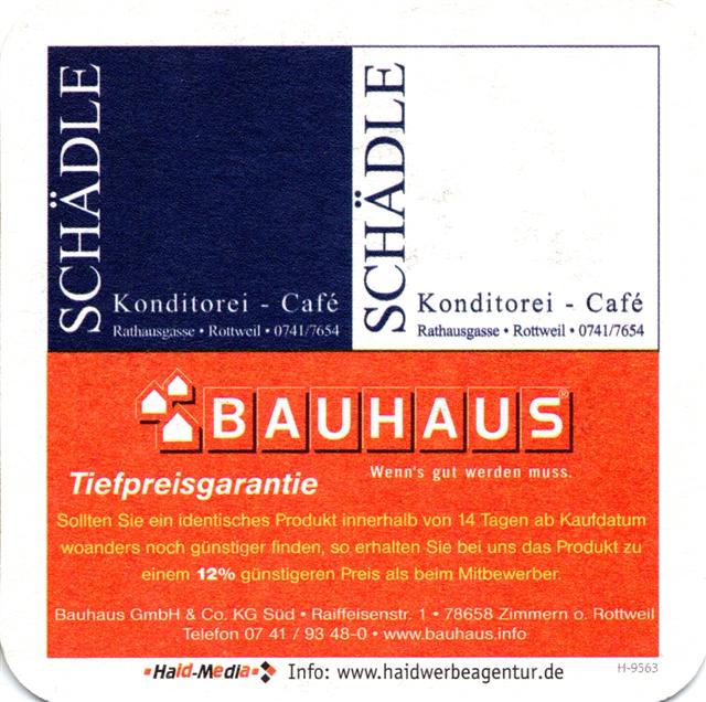 rottweil rw-bw schdle 1a (quad185-schdle-schwarzrot)